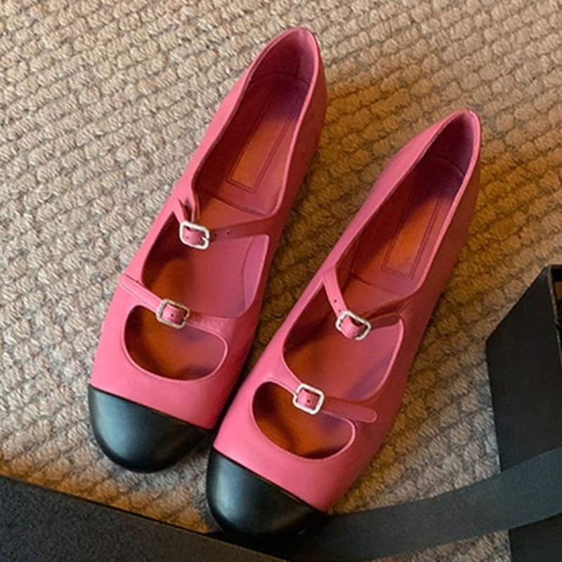 Women'S Fashion Shoes - Elegante Mary Jane Schoenen Vrouwen Gesp