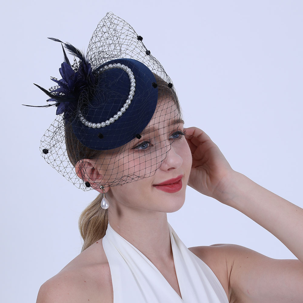 Women'S Fashion Kentucky Derby - Tovenaar hoed, pillendoosje hoed voor vrouwen,