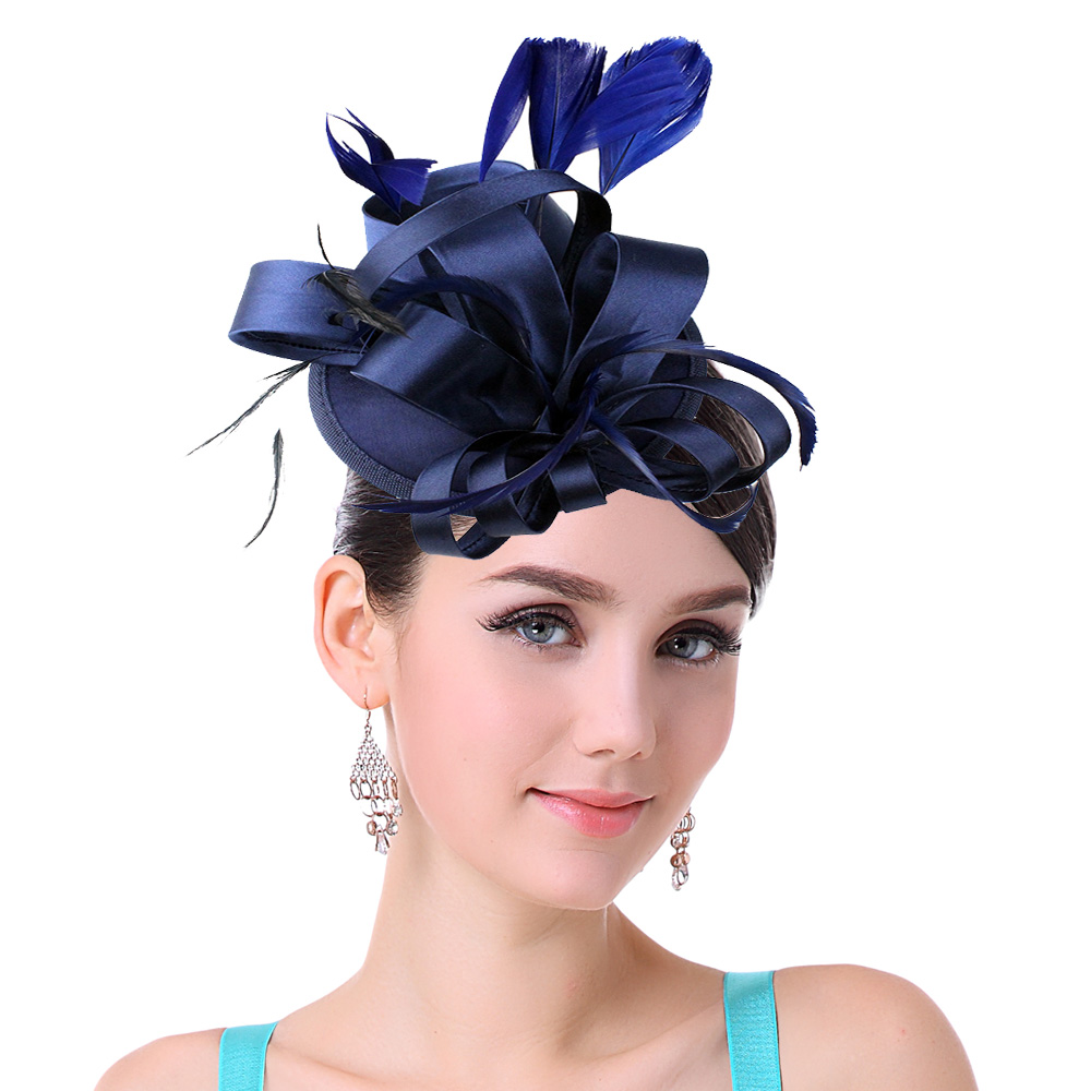 Women'S Fashion Kentucky Derby - Vrouwen Fascinator Hoed Met Clip Phillbox