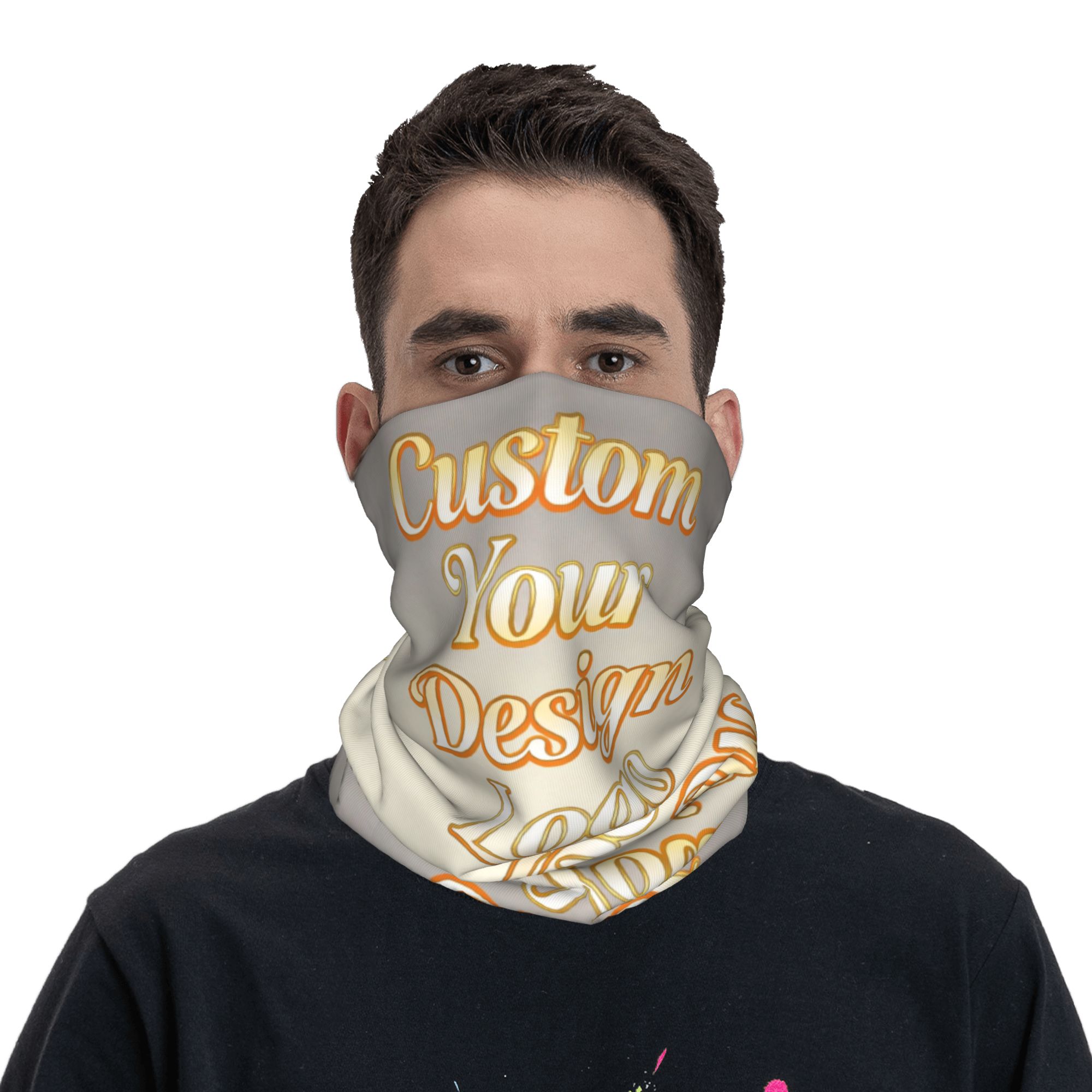Women Fashion Names - Aangepaste fotonaam Bandana Neck Gaiter voor