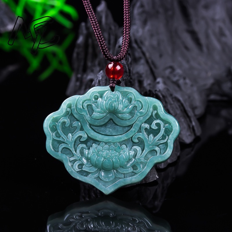 Women'S Fashion Jewellery - Echte Birmese A Emerald Jade Blue