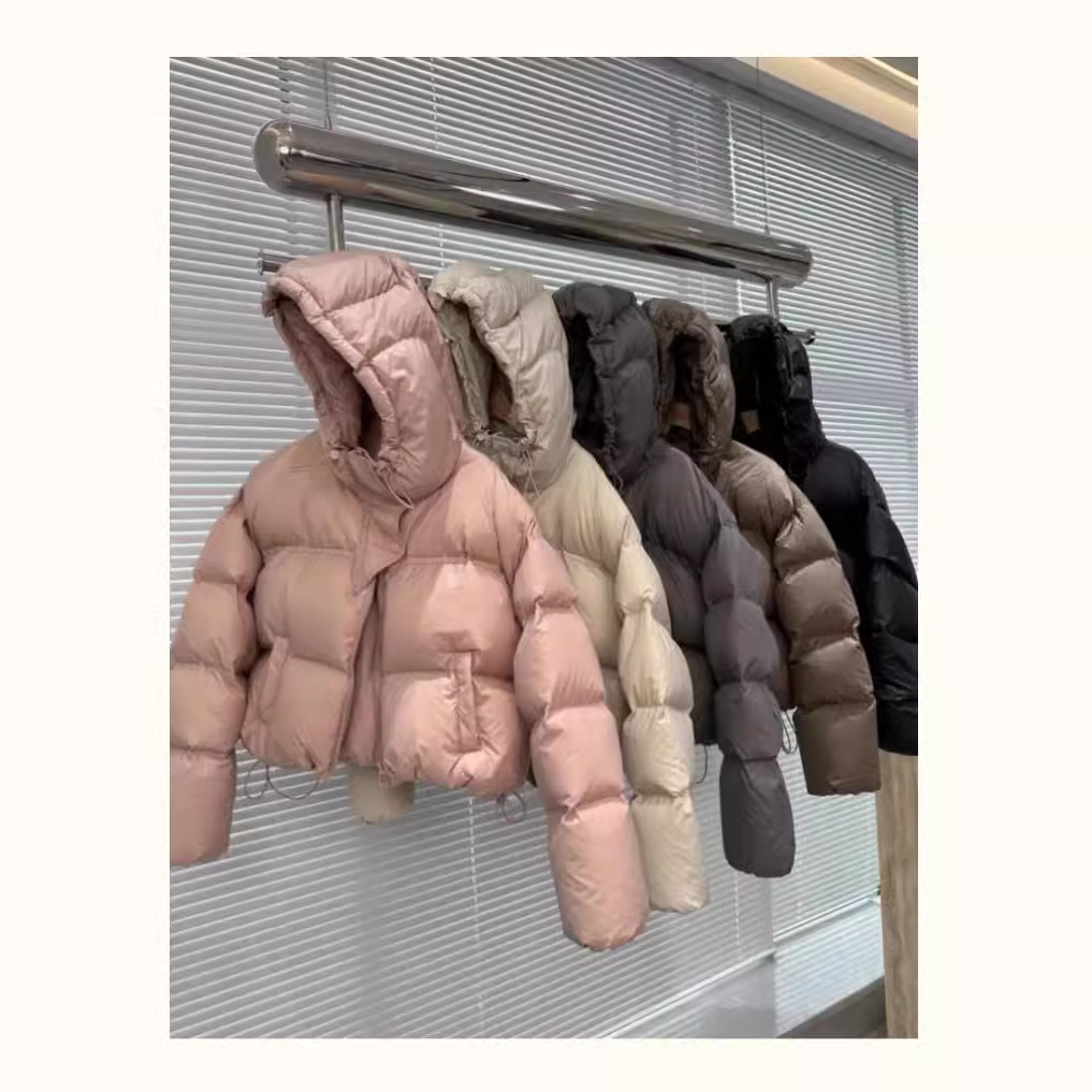 Women Fashion Over The Years - Herfst Winter Casual Parka's Damesmode Witte