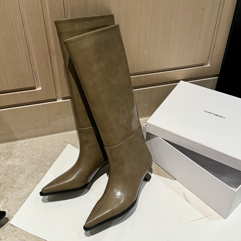 QUTAA Mode Nieuws Vrouwen Knie - Women'S Fashion Knee High Boots recensie en prijs