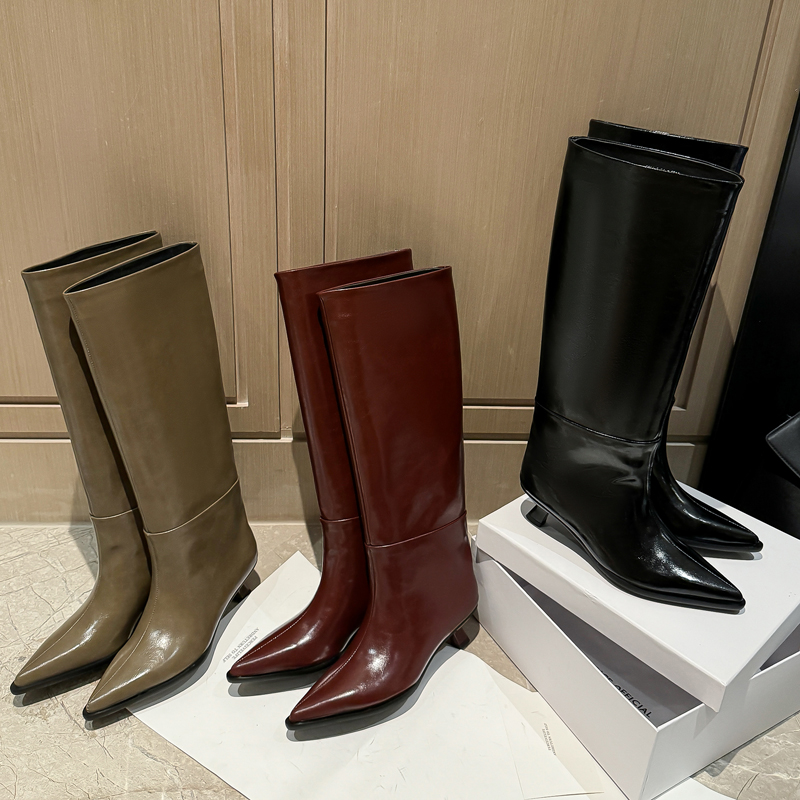 QUTAA Mode Nieuws Vrouwen Knie - Women'S Fashion Knee High Boots recensie en prijs