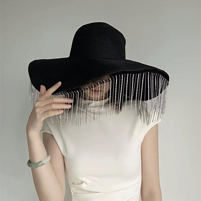 Strass-kwastjes, oversized str - Women Fashion Photoshoot recensie en prijs