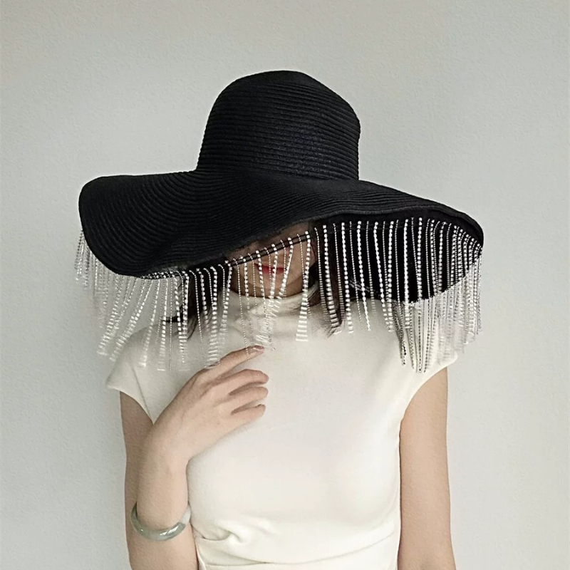 Strass-kwastjes, oversized str - Women Fashion Photoshoot recensie en prijs