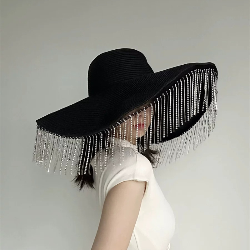 Strass-kwastjes, oversized str - Women Fashion Photoshoot recensie en prijs