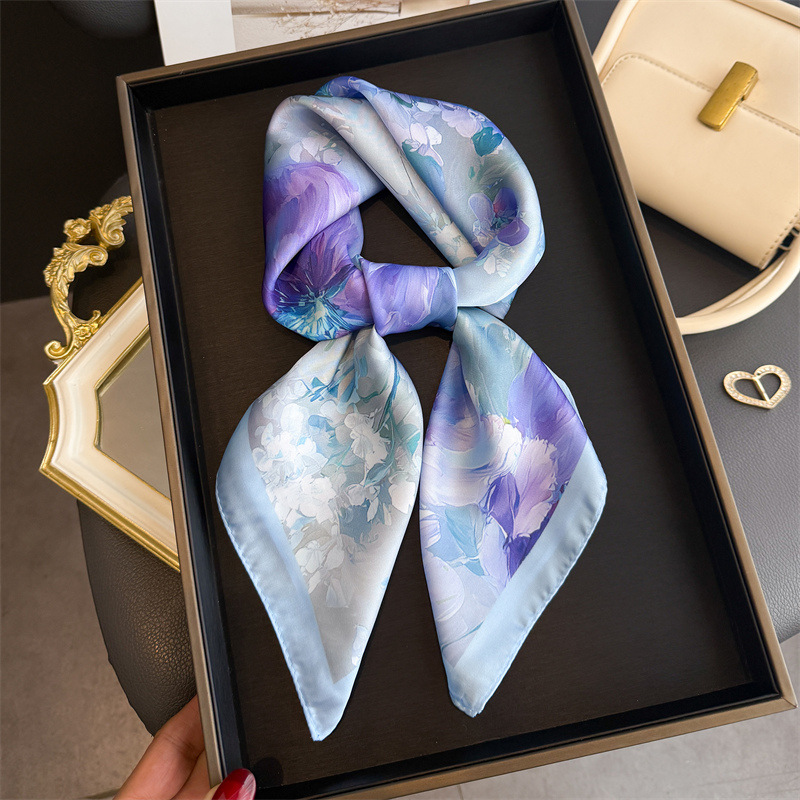 2026 Nieuwe Bloemenprint Zijde - Women Fashion Necktie recensie en prijs