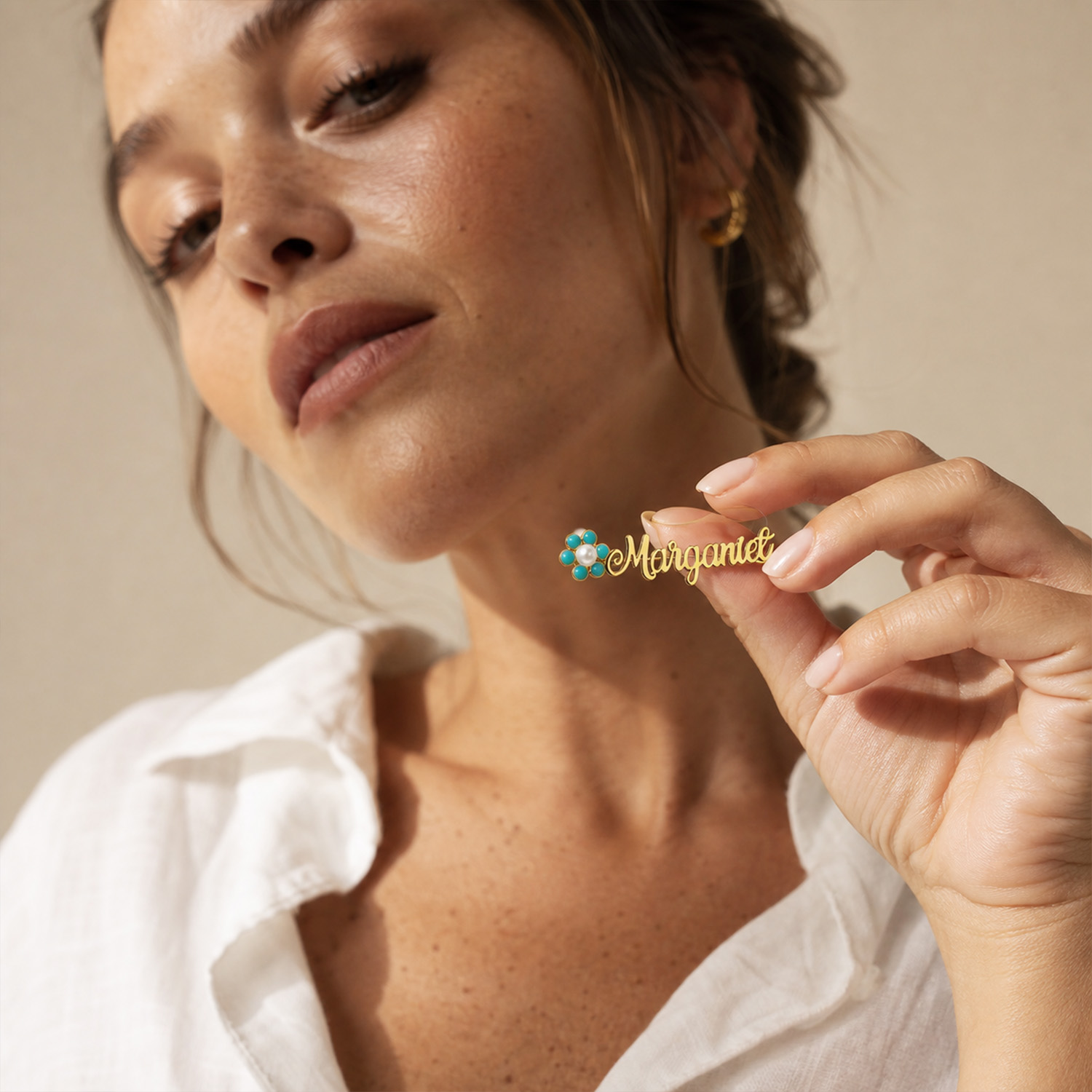 Gepersonaliseerde broche met n - Women Fashion Dress Names recensie en prijs