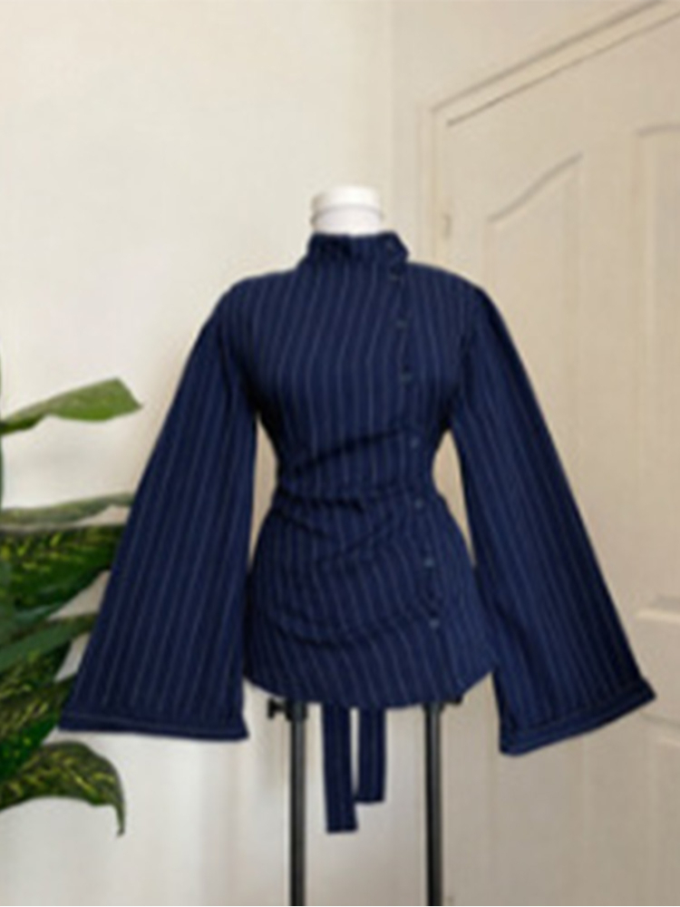Damesblouse met lange mouwen,  - Women Fashion Necktie recensie en prijs