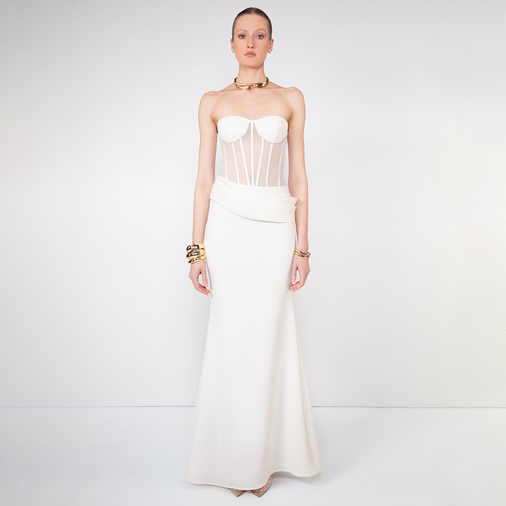 Sexy doorschijnende visgraat-a - Women Fashion Dress Names recensie en prijs