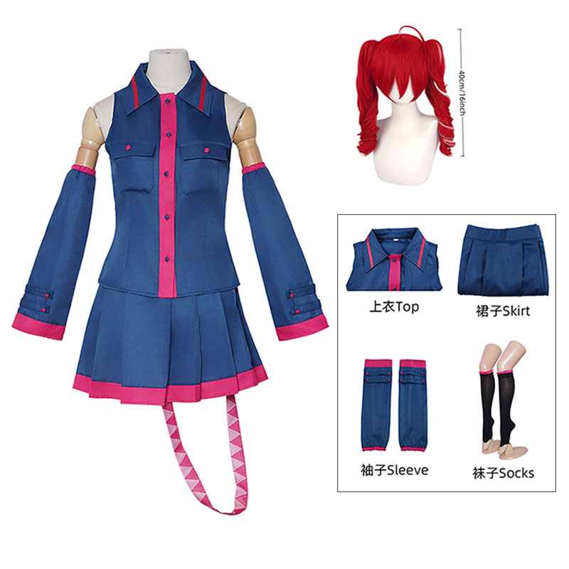 Anime Kasane Teto Cosplay Mode - Women'S Fashion Korea recensie en prijs