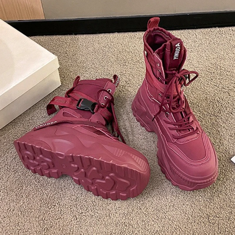 Herfst Winter Platform Laarzen - Women'S Fashion Korea recensie en prijs