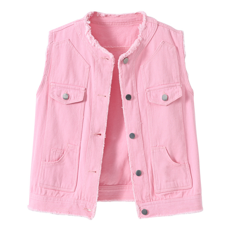 Dames Slim Fit Mouwloos Denim  - Women'S Fashion Vest Tops recensie en prijs