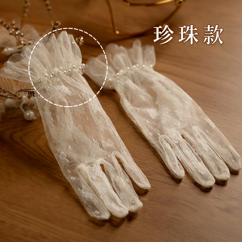 Handschoenen Vintage Kant Stri - Women Fashion Photoshoot recensie en prijs