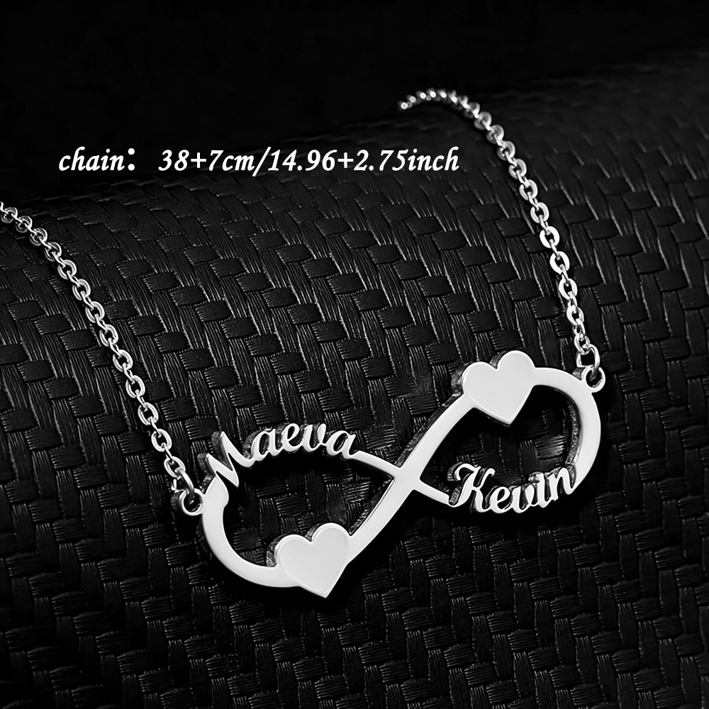 Aangepaste naamketting Infinit - Women Fashion Names recensie en prijs