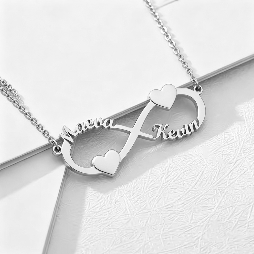 Aangepaste naamketting Infinit - Women Fashion Names recensie en prijs