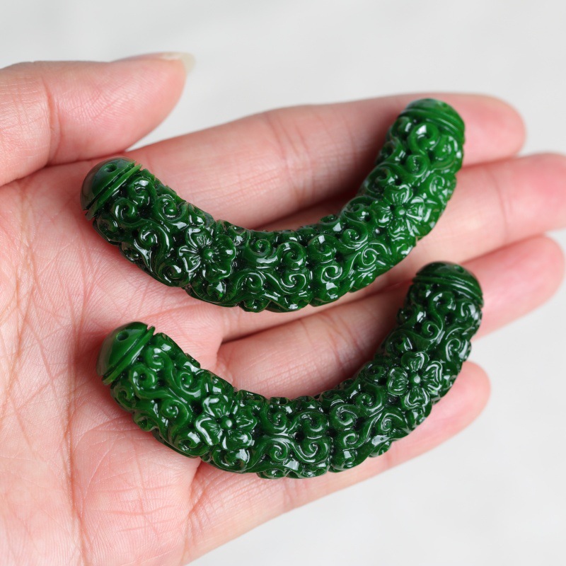 1pc Natuurlijke A Groene Jade  - Women'S Fashion Jewellery recensie en prijs