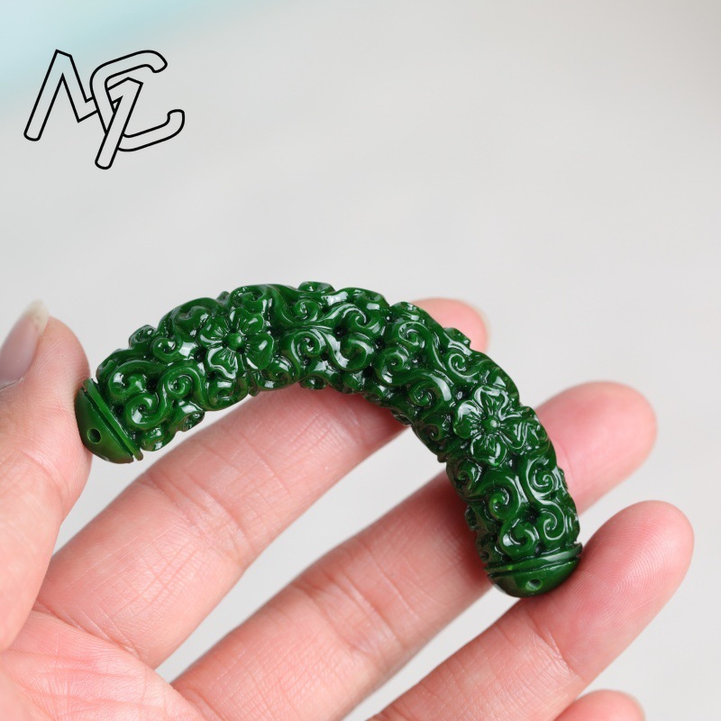 1pc Natuurlijke A Groene Jade  - Women'S Fashion Jewellery recensie en prijs