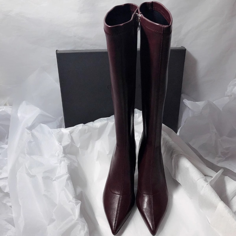 Herfst Nieuwe Stiletto Mode La - Women'S Fashion Knee High Boots recensie en prijs
