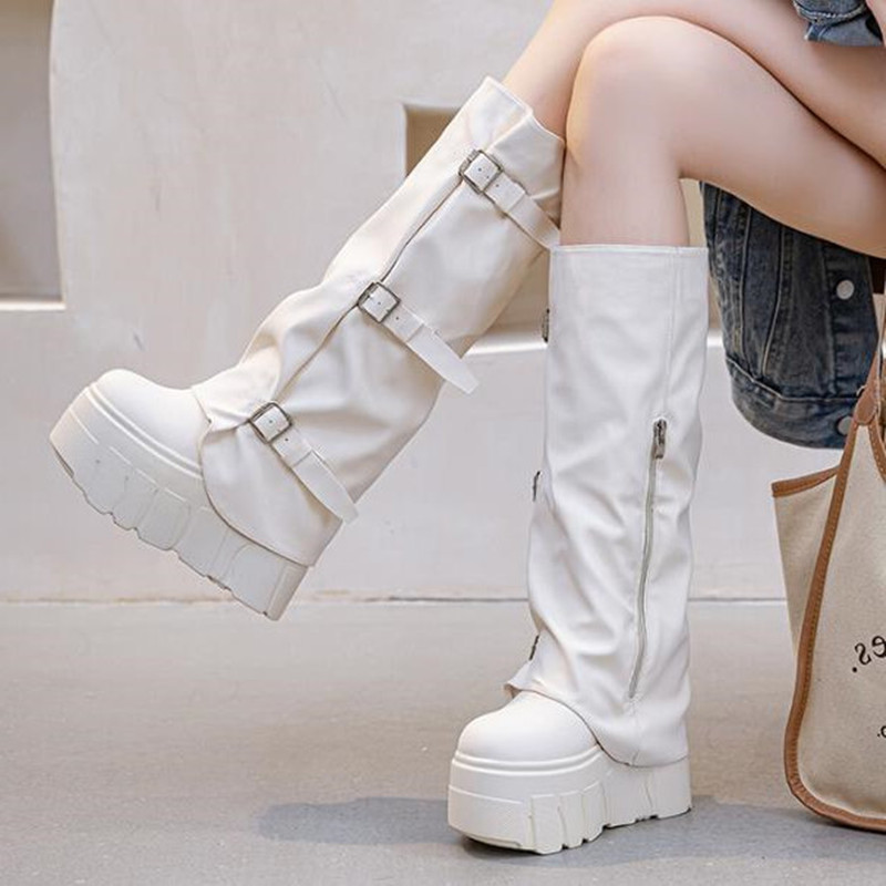 Nieuwe 2026 Modemerk Herfst Wi - Women'S Fashion Knee High Boots recensie en prijs