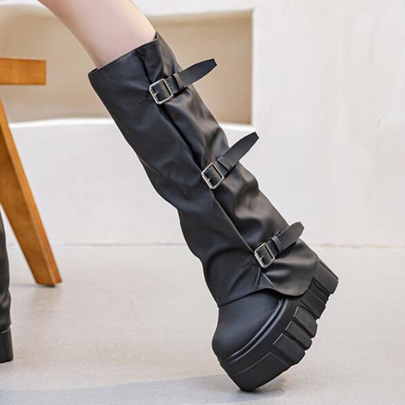 Nieuwe 2026 Modemerk Herfst Wi - Women'S Fashion Knee High Boots recensie en prijs