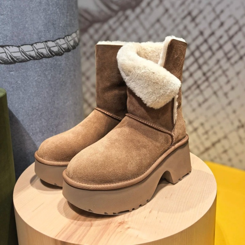 Dames Snowboots Mode Suède Cas - Women'S Fashion Korea recensie en prijs