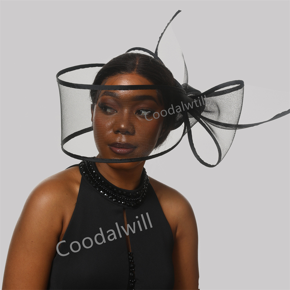 Zwart Wit Verbaasd Fascinator  - Women'S Fashion Kentucky Derby recensie en prijs
